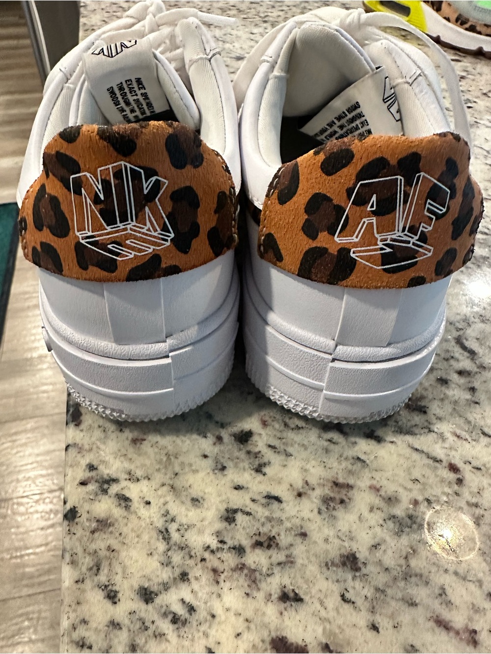 Nike Air Force 1 Pixel – Leopard Print – Women’s Size 7 - Picture 5 of 6